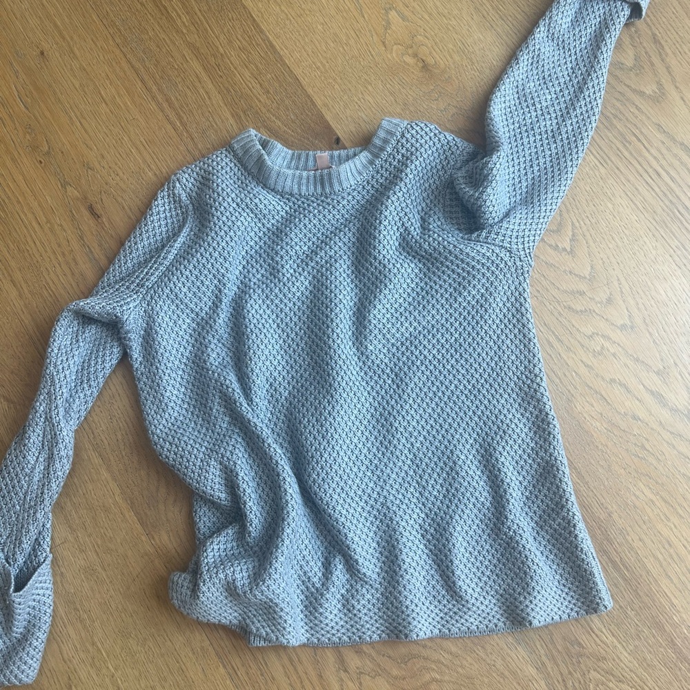 Philosophy Gray Knit Sweater